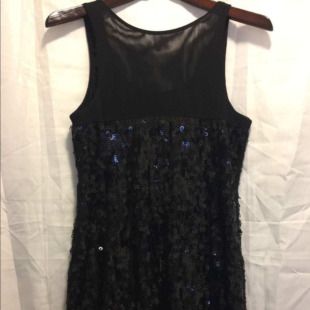 A beautiful black party dress